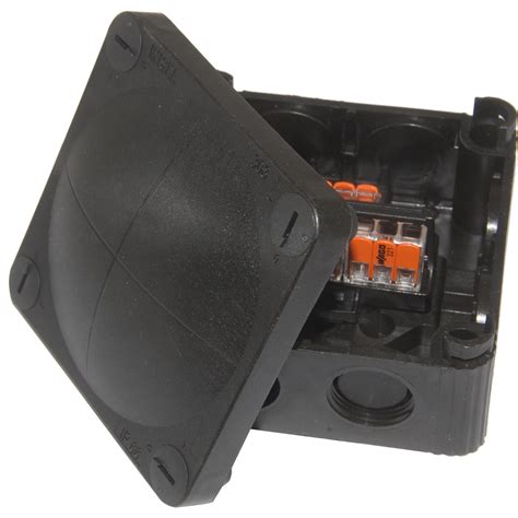 outdoor fan junction box|weatherproof fan rated box.